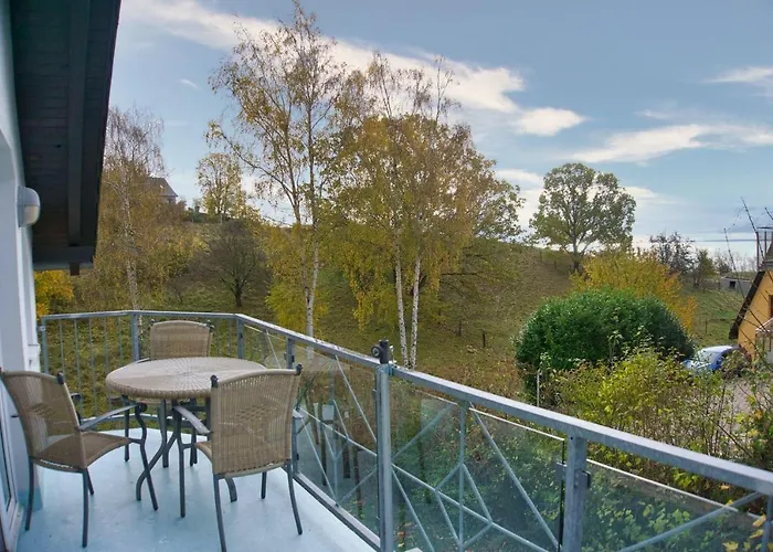 Balkon Mit Traumhaften Meerblick, Gratis Nutzung Vom Ahoi Erlebnisbad Und Sauna In Sellin Duenenhaus Fewo05 奥斯特巴德·哥伦